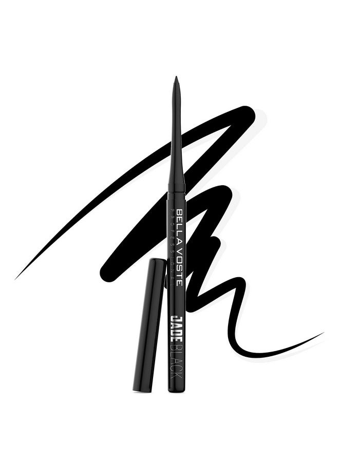 Profesional Jade Black Kajal - Smudge-Proof, Vegan, Paraben-Free, And Cruelty-Free | Water Proof & Long Lasting