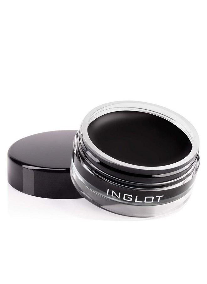 Amc Eyeliner Gel 77 | Gel Eyeliner Matte | Black Eyeliner | High Intensity Pigments | 5.5 G | 0.19 Us Oz