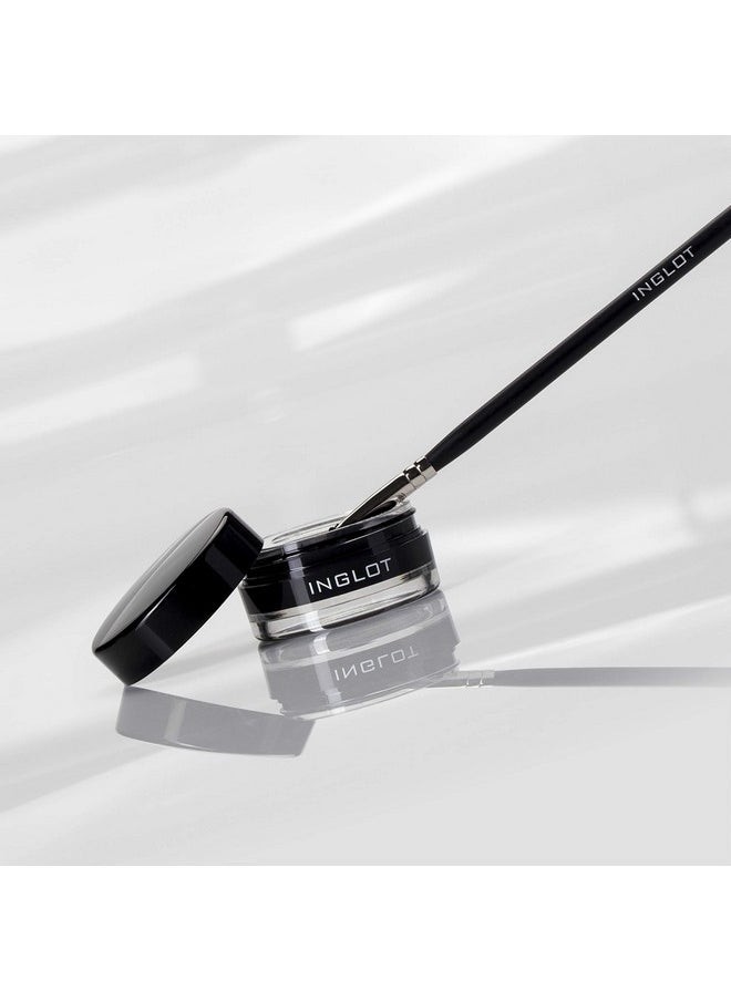 Amc Eyeliner Gel 77 | Gel Eyeliner Matte | Black Eyeliner | High Intensity Pigments | 5.5 G | 0.19 Us Oz