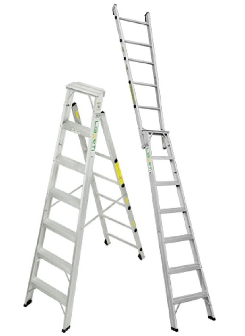 7'Liberti Aluminium Flip- Up(Combination) steps ladder
