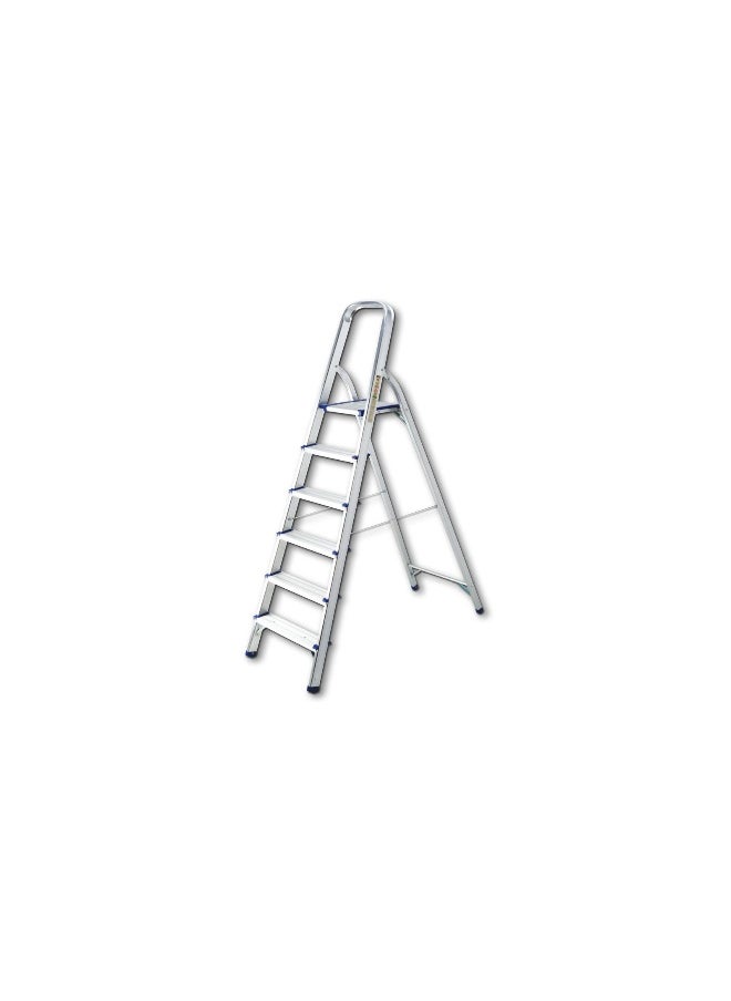 Aluminium Platform Ladder - Lightweight Ladder for Home, Office & Outdoor Use | 9 Steps Folding Ladder with Anti-Slip Design | Heavy-Duty Multi-Use Ladder | 2.74 Meter