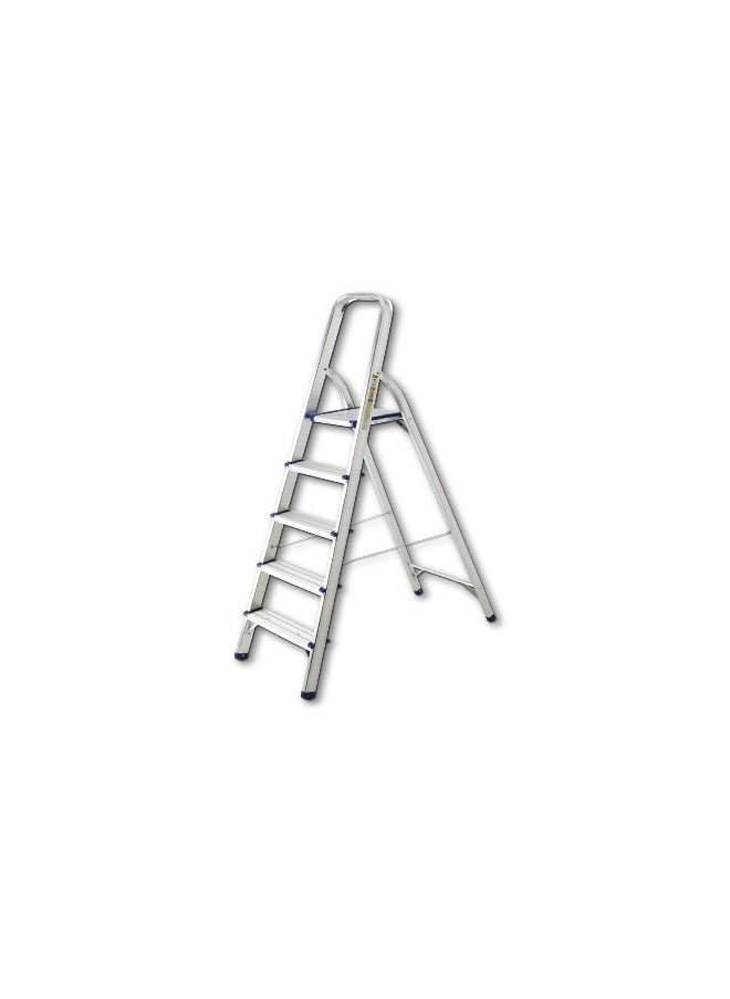 Aluminium Platform Ladder - Lightweight Ladder for Home, Office & Outdoor Use | 9 Steps Folding Ladder with Anti-Slip Design | Heavy-Duty Multi-Use Ladder | 2.74 Meter