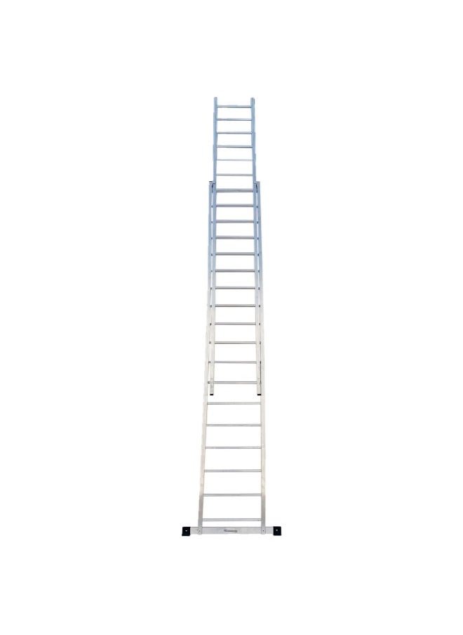 Singapore Extension Aluminum Ladder - Lightweight Ladder for Home, Office & Outdoor Use | 18+18 Steps Folding Ladder with Anti-Slip Design | Heavy-Duty Multi-Use Ladder | 10 Meter