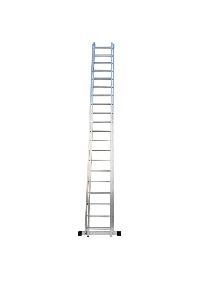 Singapore Extension Aluminum Ladder - Lightweight Ladder for Home, Office & Outdoor Use | 22+22 Steps Folding Ladder with Anti-Slip Design | Heavy-Duty Multi-Use Ladder | 13.4 Meter