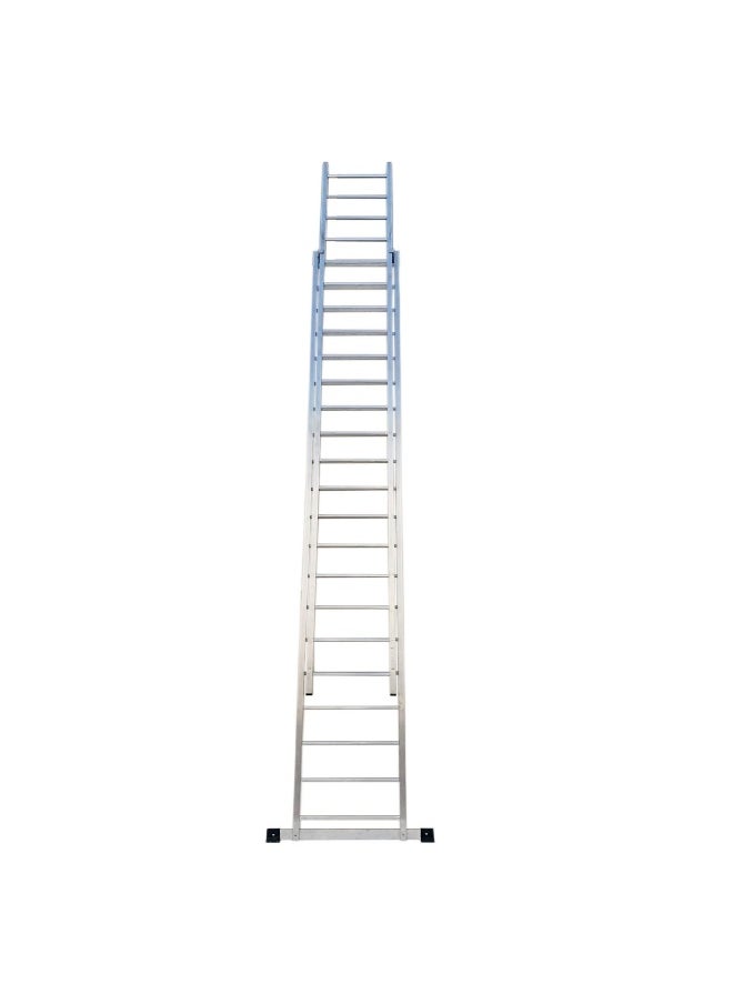 Singapore Extension Aluminum Ladder - Lightweight Ladder for Home, Office & Outdoor Use | 20+20 Steps Folding Ladder with Anti-Slip Design | Heavy-Duty Multi-Use Ladder | 12 Meter