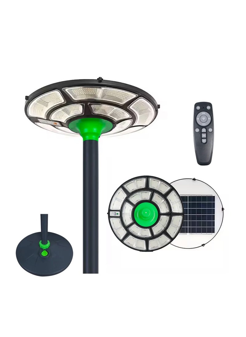 Solar Powered Garden Street Lamp with 180cm pole and Sturdy Base 200W