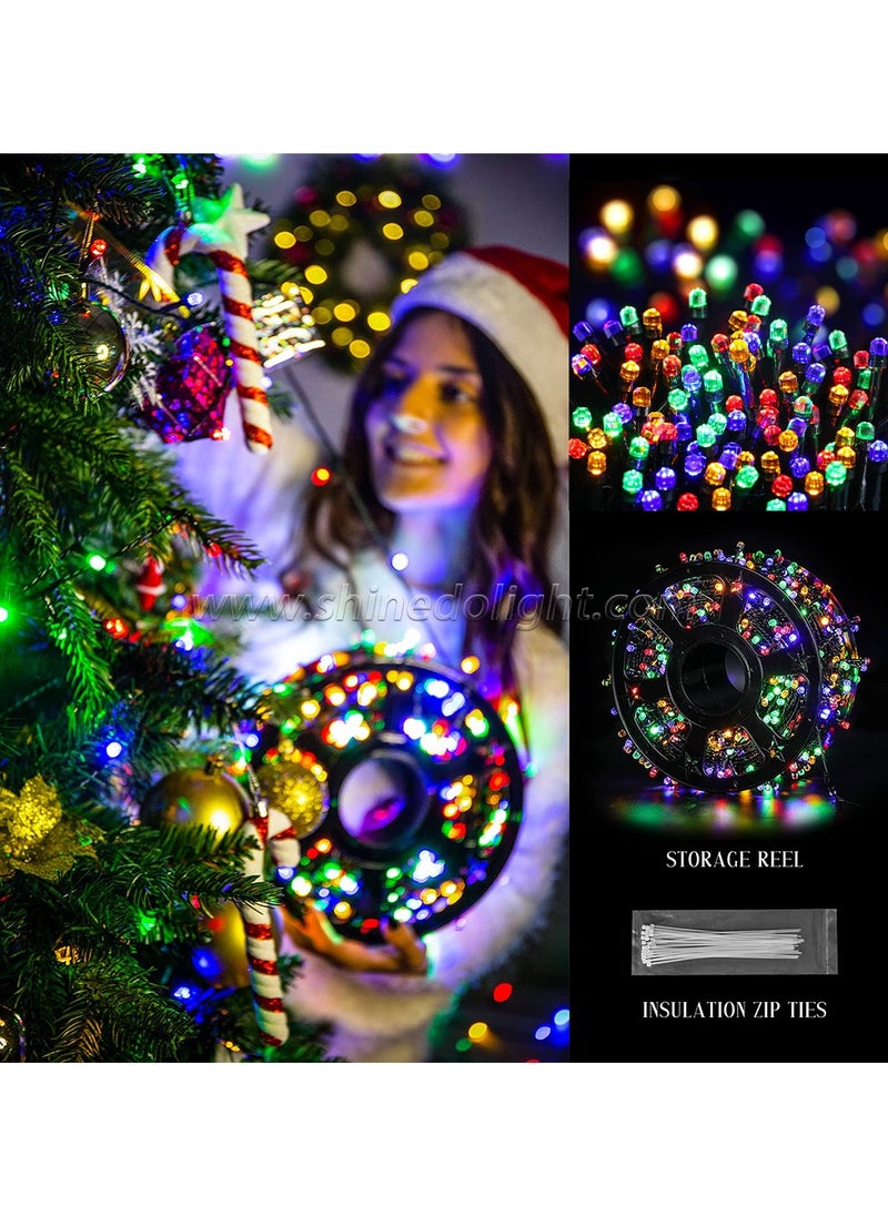 Lights Outdoor Waterproof RGB Indoor Christmas String Lights Warm White Christmas Tree Lights for Room Bedroom Wedding