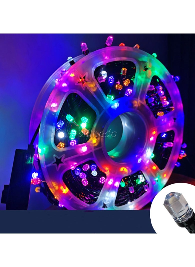 Lights Outdoor Waterproof RGB Indoor Christmas String Lights Warm White Christmas Tree Lights for Room Bedroom Wedding