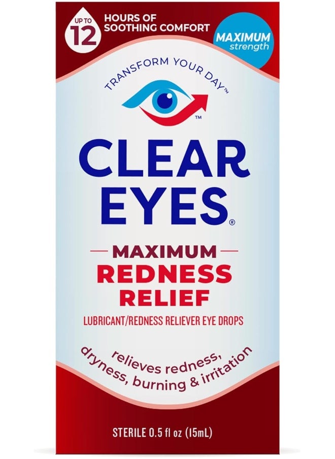 Maximum Redness Relief Eye Drops