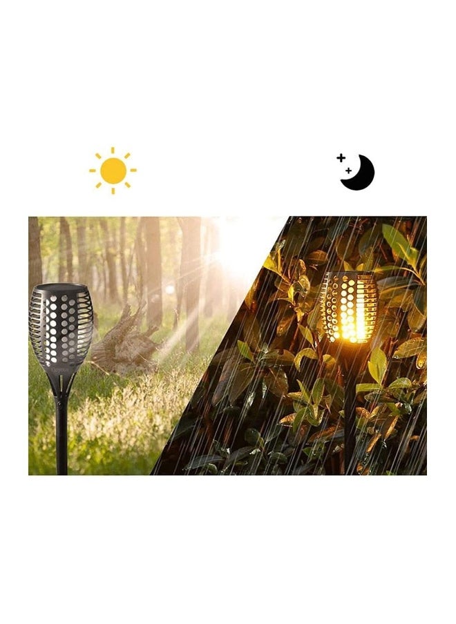 LED Waterproof Solar Light Flickering Flame Solar Torch Light Garden Lamp Outdoor Landscape Decoration Garden Lawn Light 4 Pack