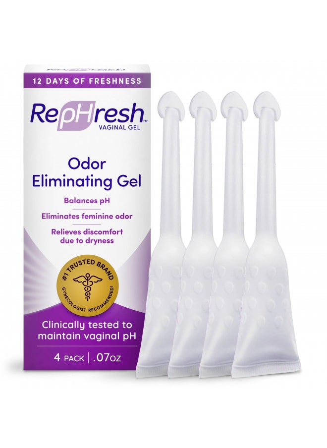 RepHresh Odor Eliminating Vaginal Gel, 4ct (0.07oz)