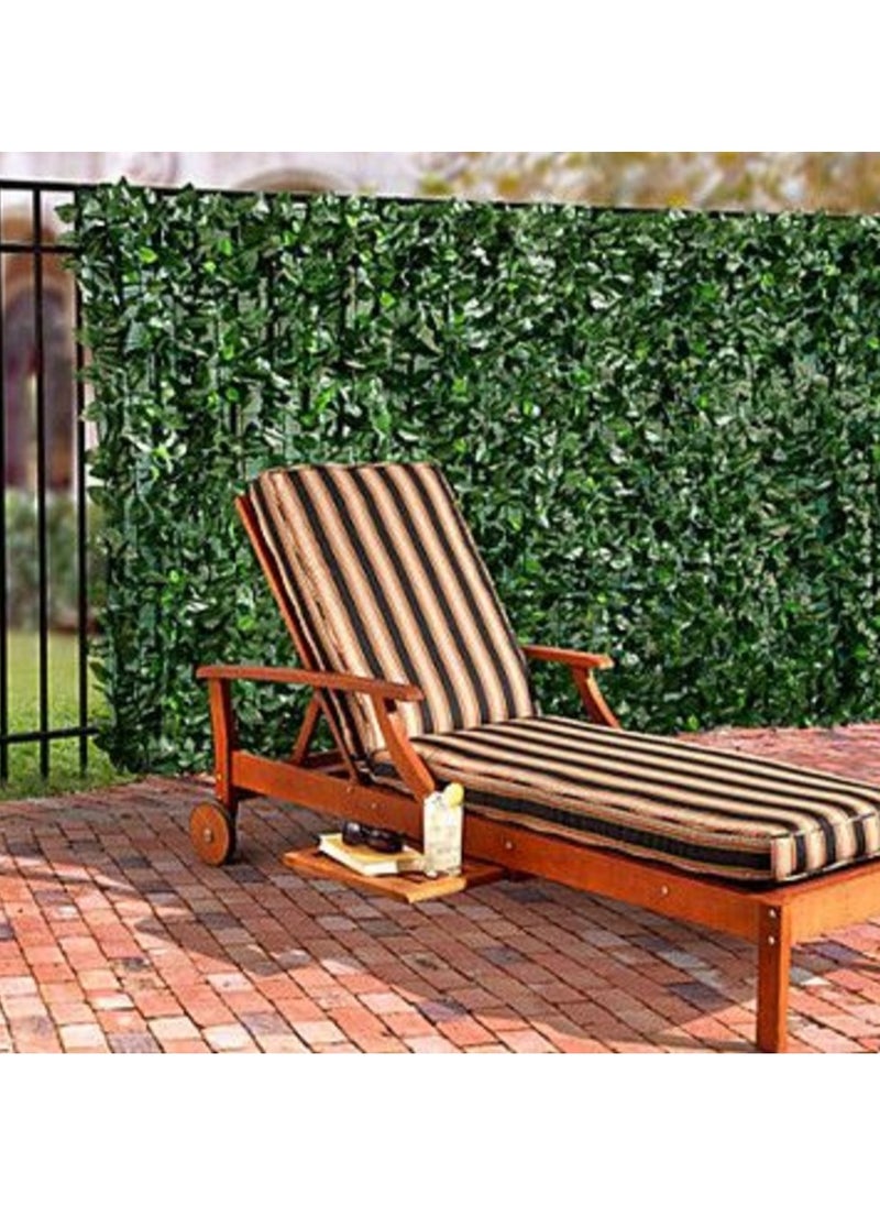 Artificial Wall Grass Privacy Fence Screen Ivy Screen Privacy Garden Fence UV Protected Greenery Wall Backdrop Artificial Hedges Plant Artificial Hedges 1 X 4 Meter