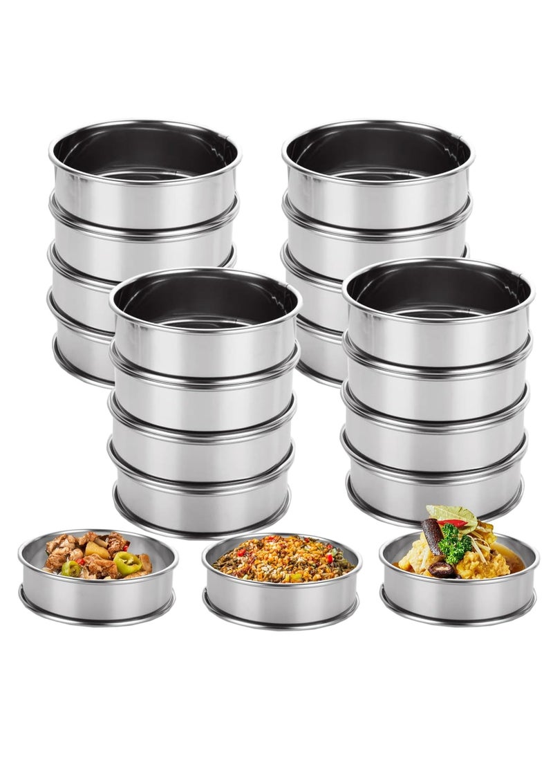 12 PCS Stainless Steel Round English Muffin Rings, 3.15 Inch Muffin  Tart Rings, for Kitchen Cooking Baking