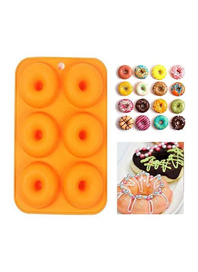 DIY Donut Mould Orange 26x18x3cm