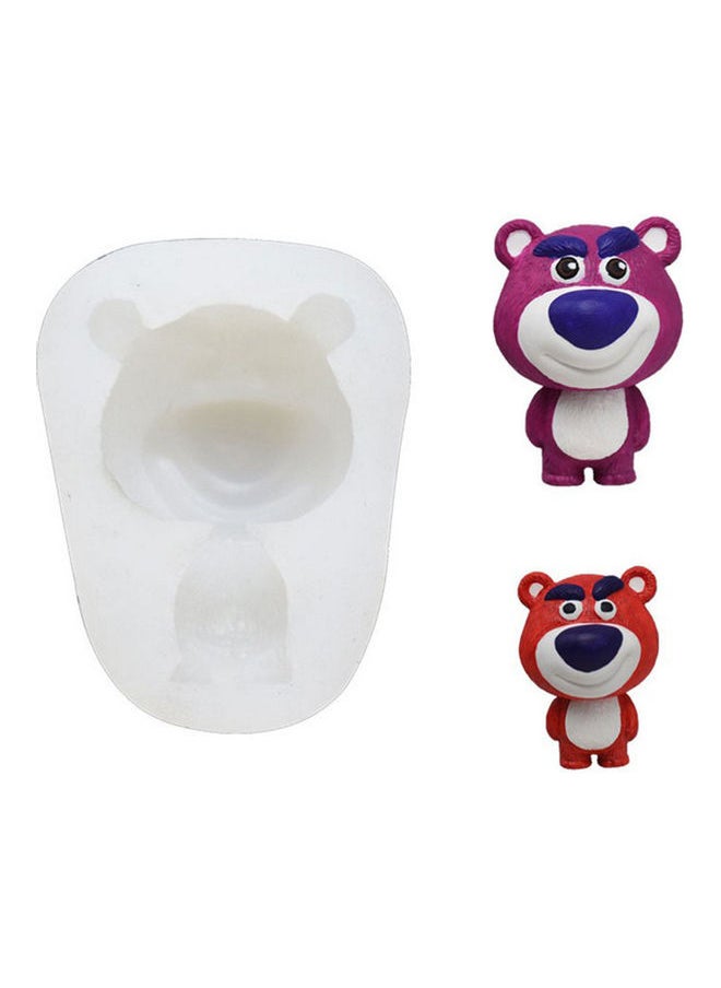 Baking Mold Little Bear Silicone Cake Mousse Chocolate Mould Food-grade Diy Mold Kitchen Baking Tools multicolor 8*8*8cm