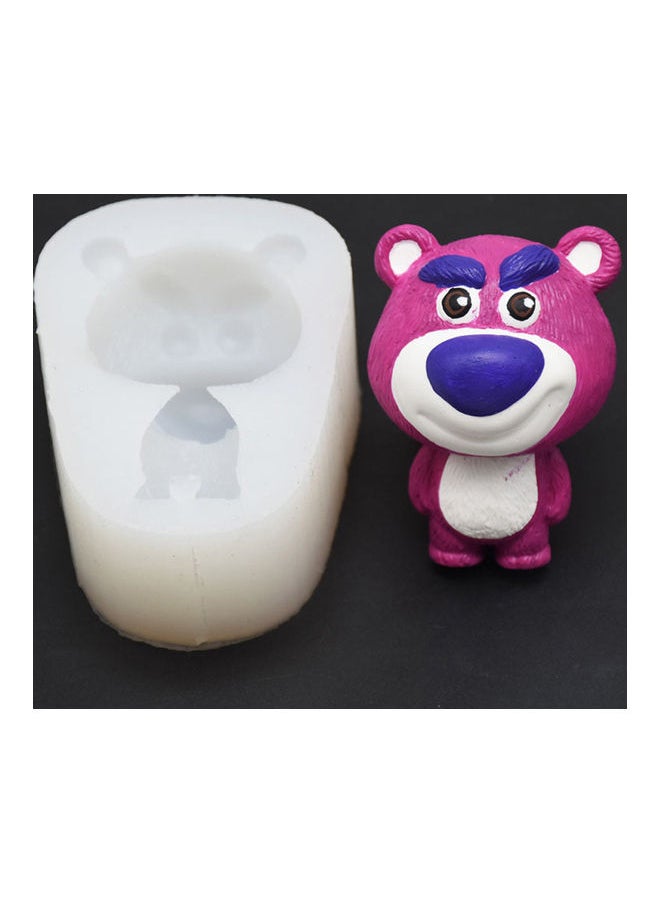 Baking Mold Little Bear Silicone Cake Mousse Chocolate Mould Food-grade Diy Mold Kitchen Baking Tools multicolor 8*8*8cm