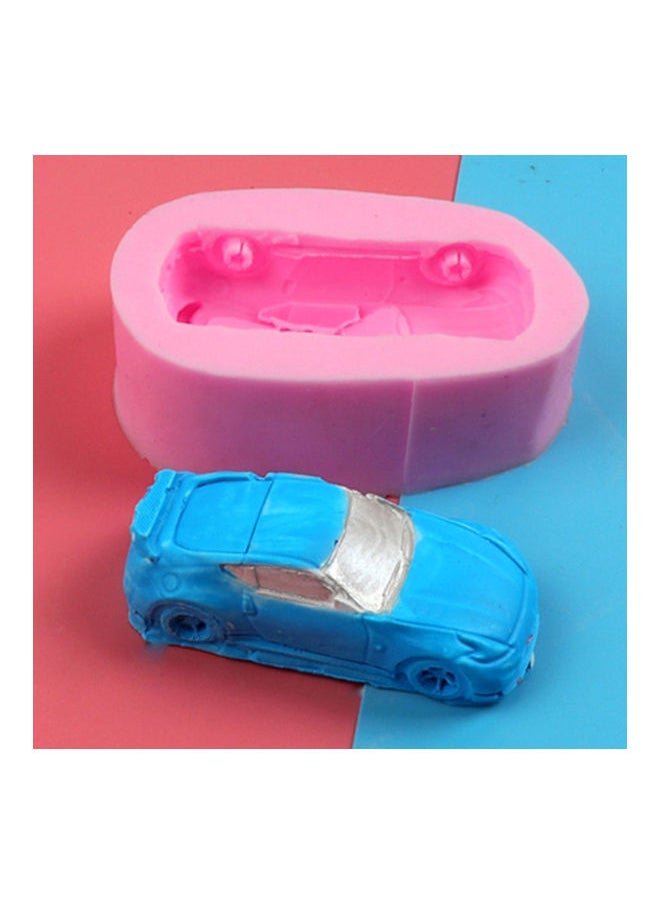 Silicone Cake Mould Pink 7x4.69cm