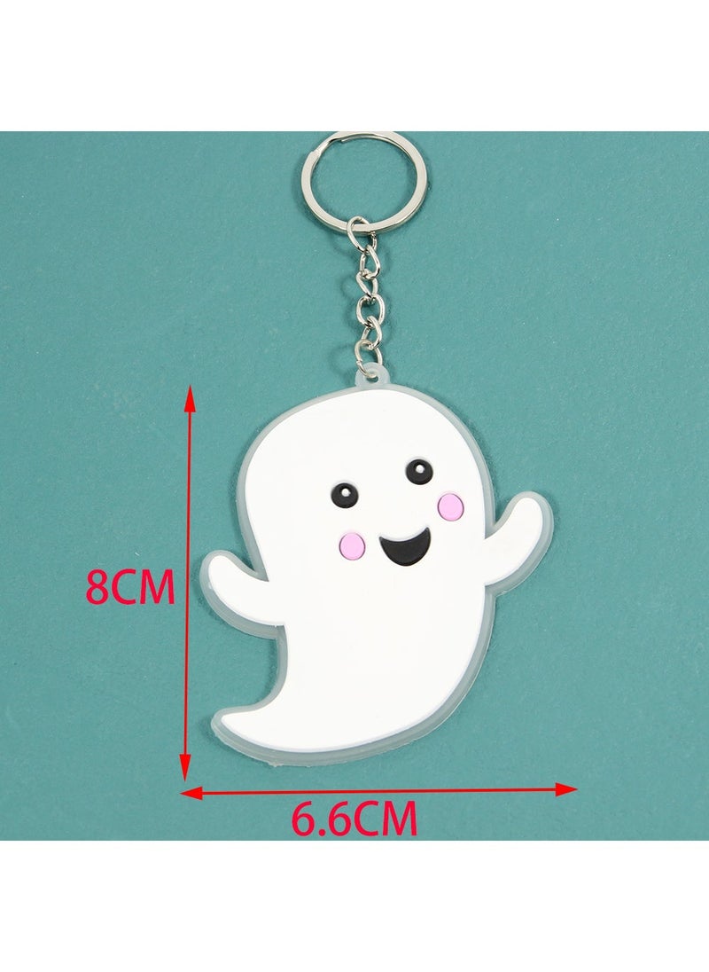 New Halloween Keychain Bat Pumpkin Charm X004/Ghost Keychain