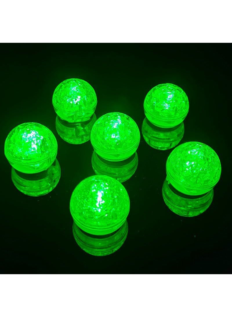 LED Luminous Ice Hockey KTV Bar Wedding LED Luminous Ice Baby Bathing Water Luminous Toys Green Light