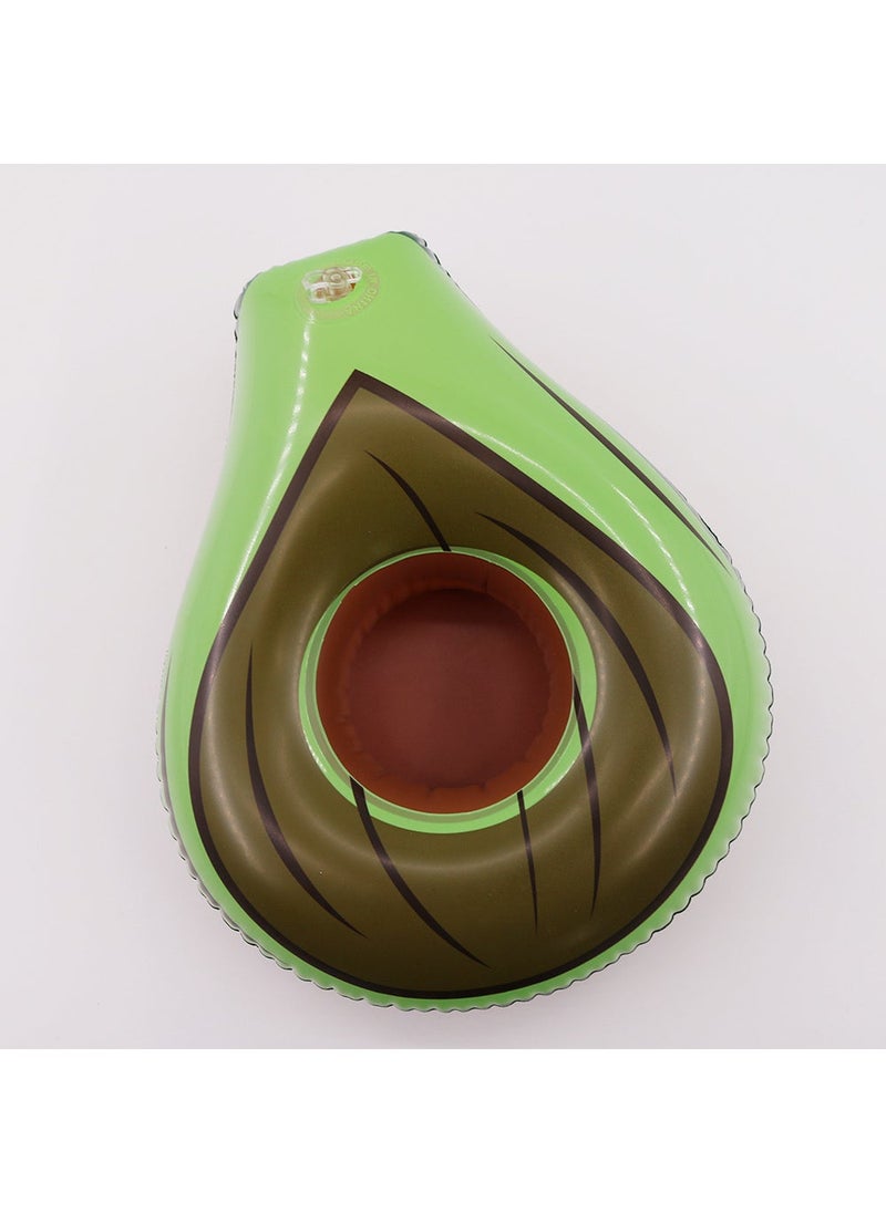 Inflatable Flamingo Donut Cup Holders Avocado coasters