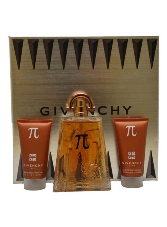 Set of 3 - Pi Gift (EDT, Shampoo, After Shave Balm)