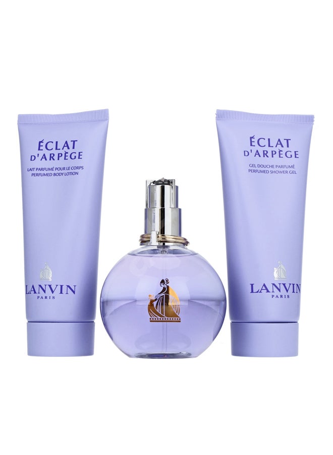 3-Piece Eclat D'arpege Gift Set (1 EDP 100 ml, 1 Body Lotion 100 ml, 1 Shower Gel 100 ml)