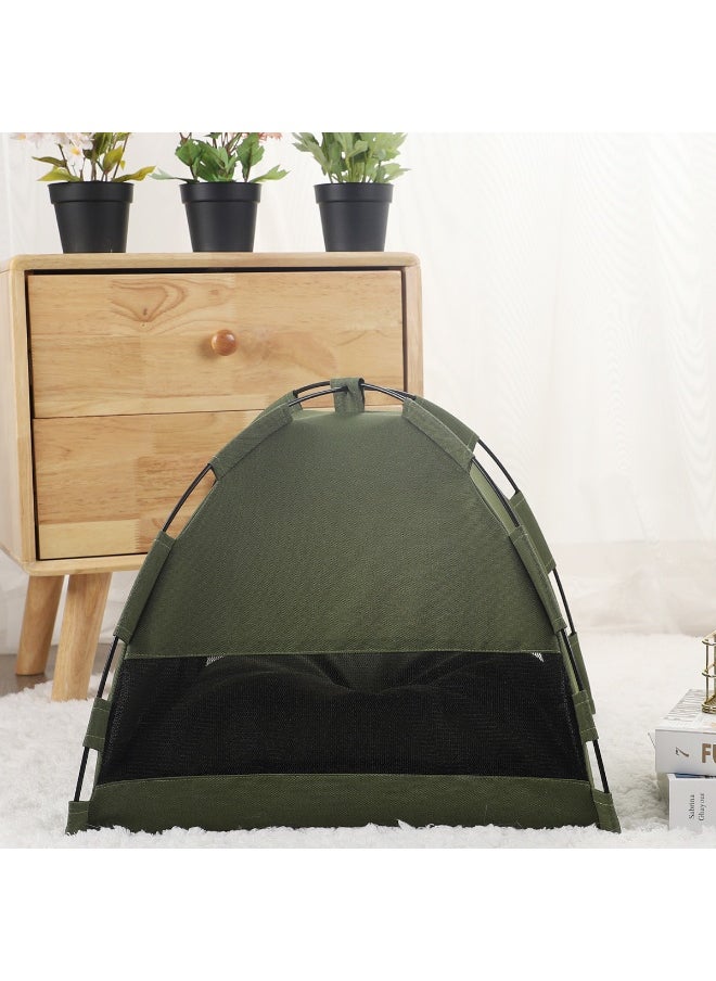 Outdoor Breathable Cooling Mat - Foldable Tent for Pets