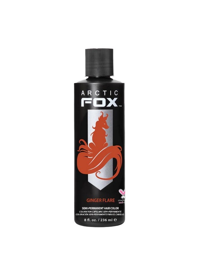 Vegan And Cruelty-Free Semi-Permanent Hair Color Dye (8 Fl Oz, Ginger Flare)