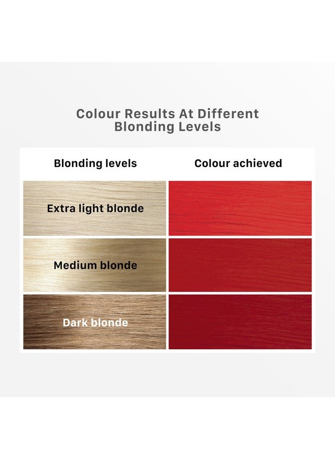 Hair Colour Highlight Kit | Red Hair Colour, Scarlet Red - Pack Of 1 I Enriched With Walnut & Argan Oil I Hair Colour For Women | Rich, Vibrant, Easy To Use, Diy Application