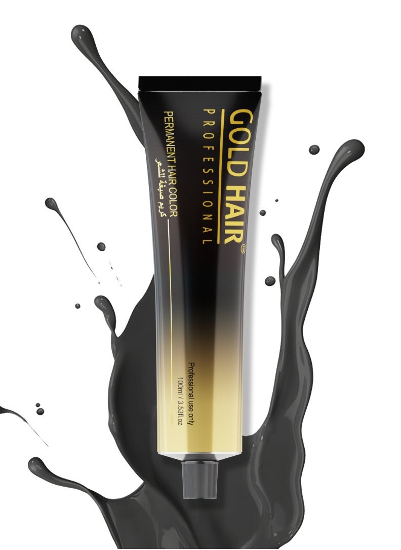 Gold Hair Permanent Hair Color | 6.1 DARK ASH NATURAL BLOND 100ml