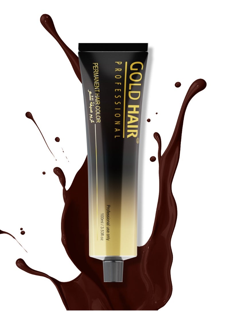 Gold Hair Permanent Hair Color | 7.23 TOBACCO BLOND 100ml