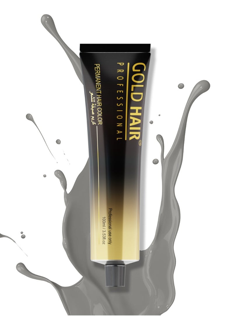 Gold Hair Permanent Hai Color | 9.1 VERY LIGHT ASH NATURAL BLOND 100ml