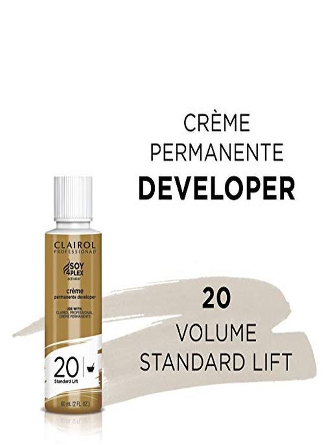 Crème Demi Permanent 20 Volume Hair Developer, 2 Oz