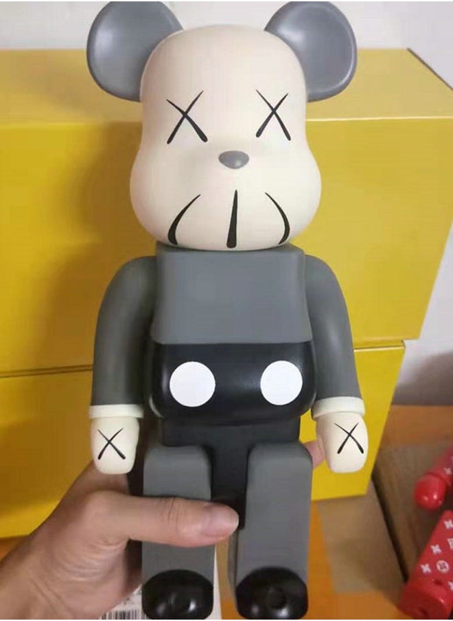 Brick Bear (cross eyes) statue trendy culture doll ornaments