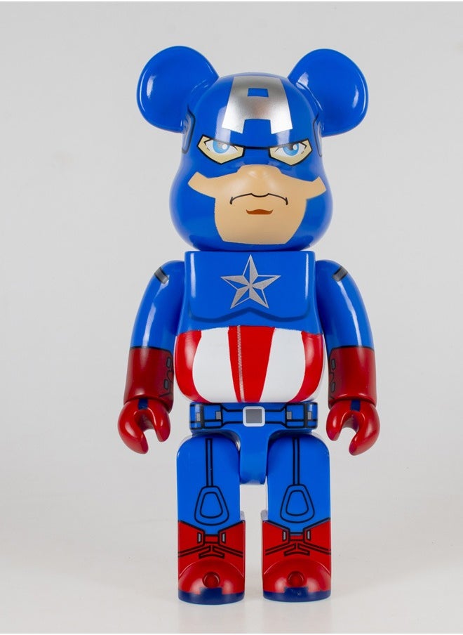 Bearbrick (Captain) statue trendy culture doll ornaments