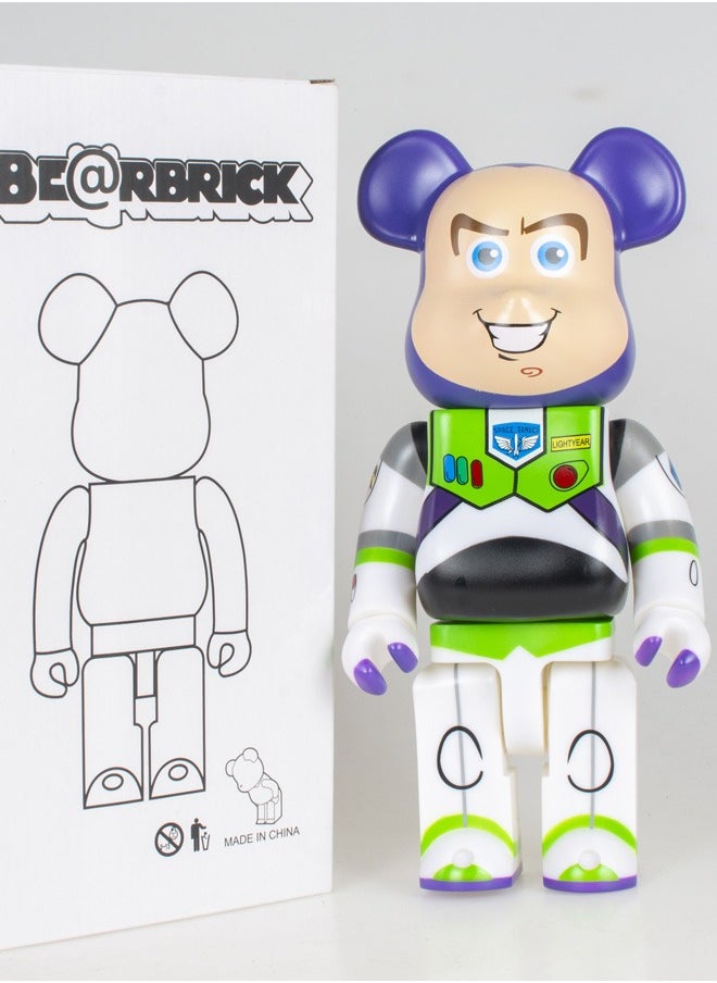 Bearbrick (Buzz Lightyear) Statue Trendy Culture Doll Ornaments