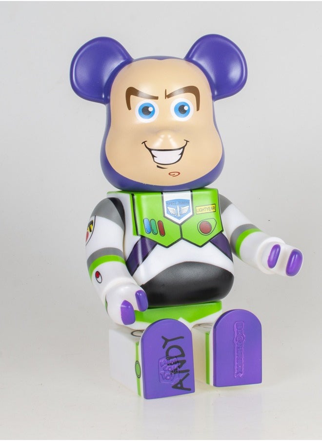 Bearbrick (Buzz Lightyear) Statue Trendy Culture Doll Ornaments