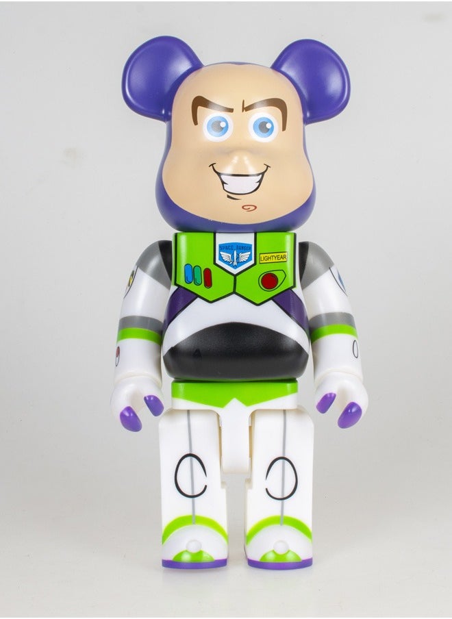 Bearbrick (Buzz Lightyear) Statue Trendy Culture Doll Ornaments