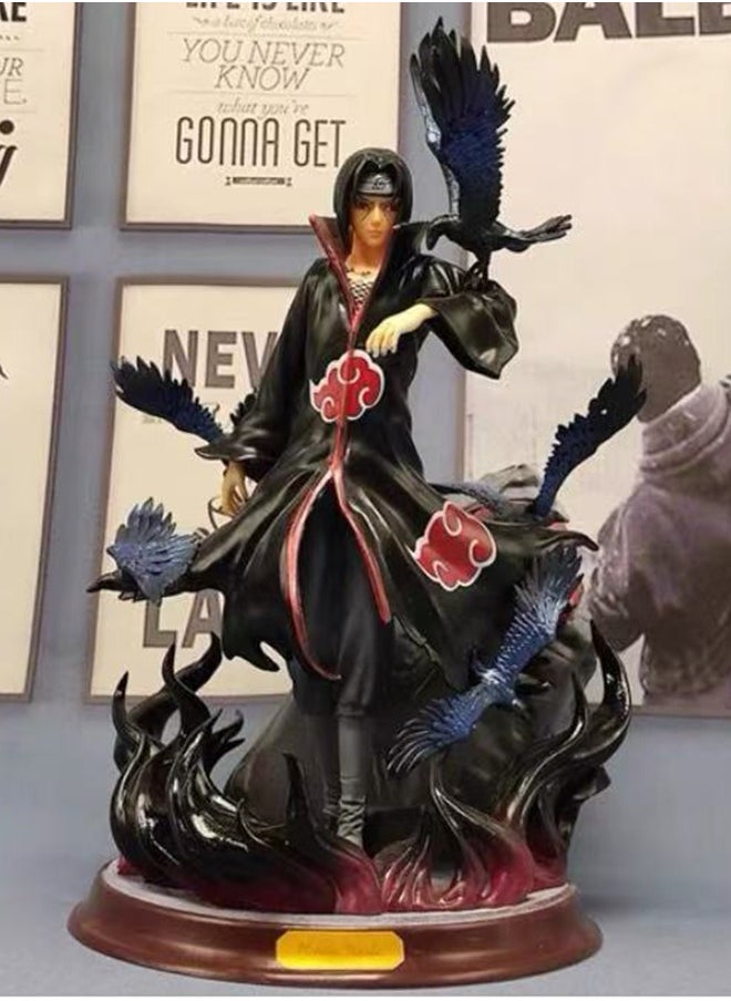 Naruto Uchiha Itachi character statue anime toy model ornaments