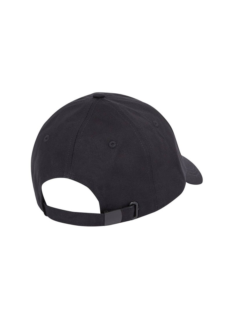 Men's Twill Cap - Cotton, Black