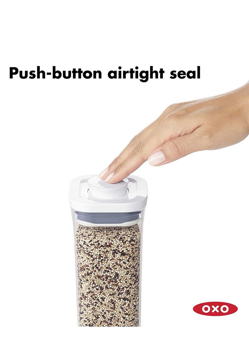 Oxo 1.98 Liter 1.41 Liter and 850Ml 283Ml Pop Container Set Of 5