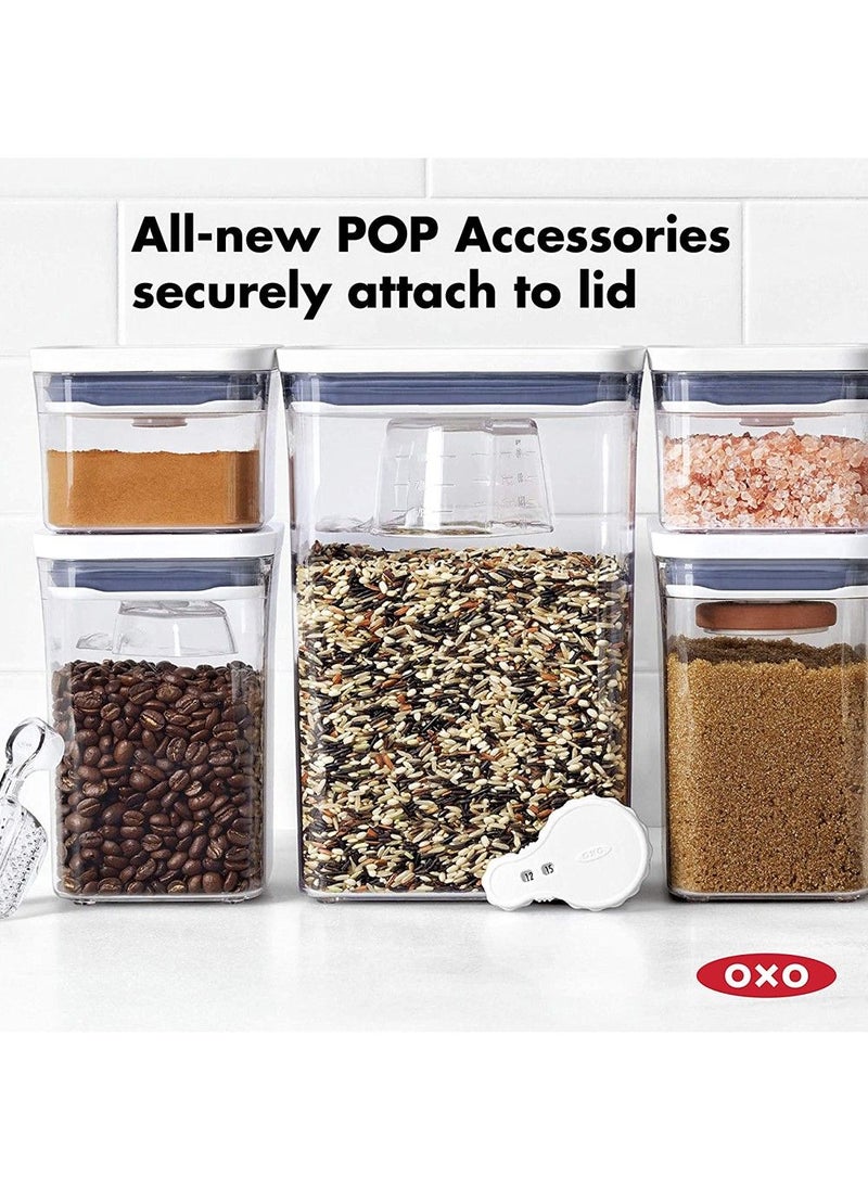 Oxo 1.98 Liter 1.41 Liter and 850Ml 283Ml Pop Container Set Of 5