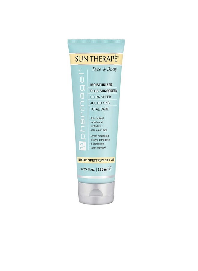 Sun Therape Face & Body Moisturizer With Broad Spectrum Spf 35, 4.25 Ounce