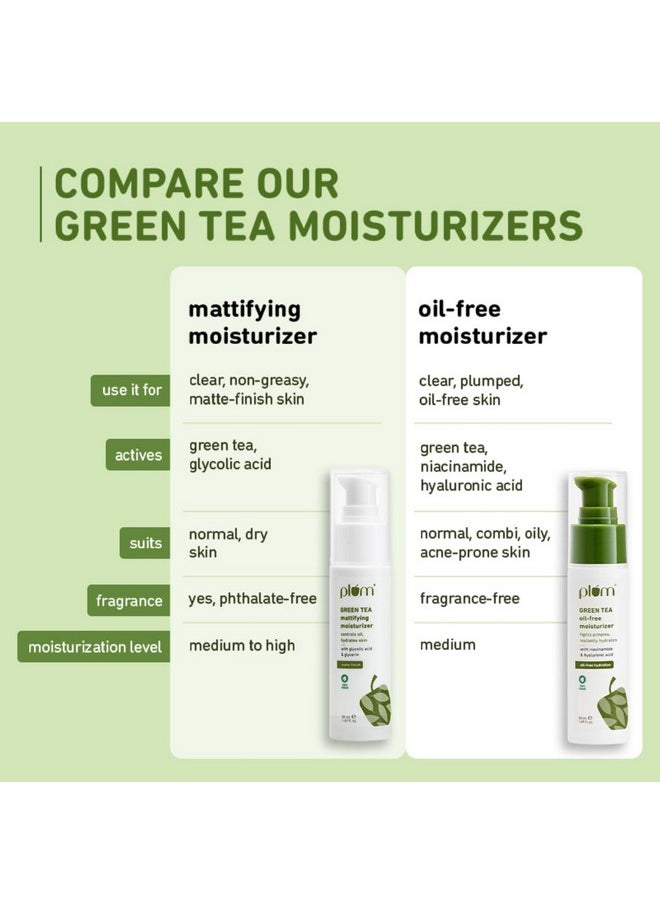 Green Tea Mattifying Moisturizer For Face