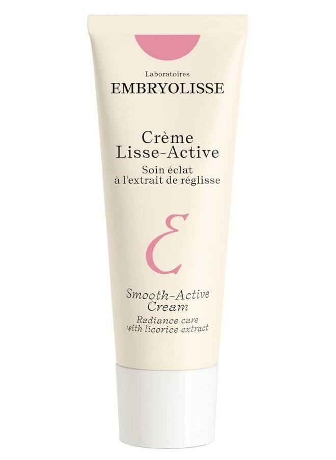 Smooth-Active Moisturizer. Daily Face Cream For All Skin Types. Fragrance-Free Formula That Moisturizes, Soothes & Reduces Redness. 95% Ingredients Of Natural Origin, 1.35 Fl Oz