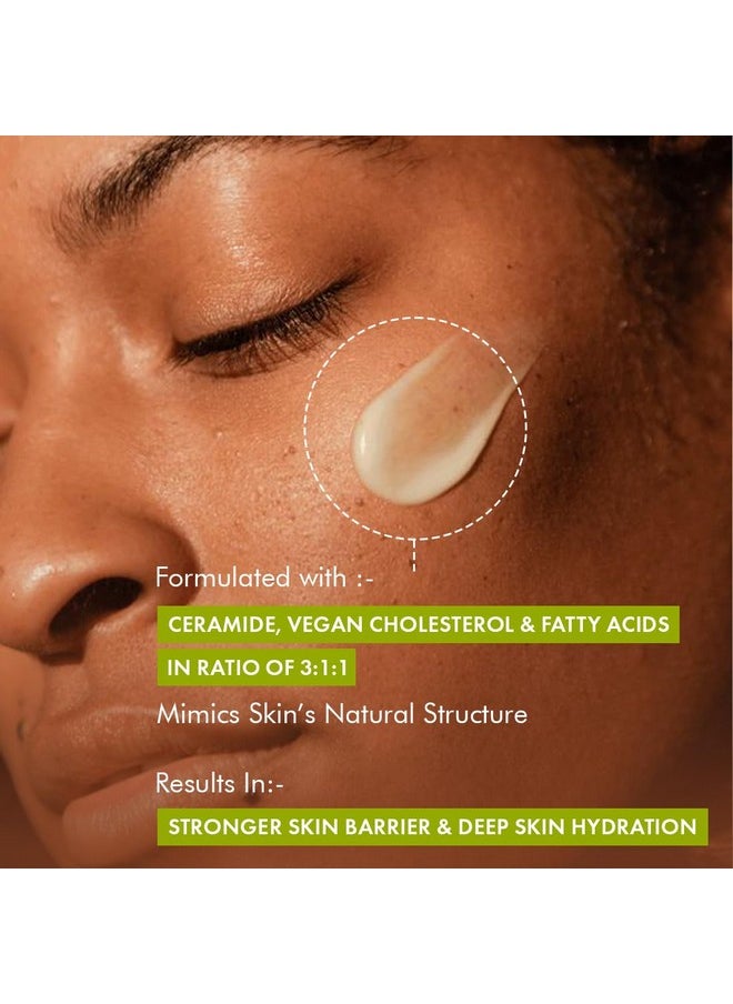 Glow Boost 5% Niacinamide & Green Tea Oil Free Moisturizer | Brightens & Even-Tones | 72Hrs Moisturization | Reduces Acne Marks & Blemishes | Lightweight Moisturizer For All Skin Types -50Ml