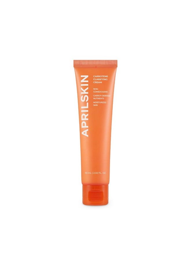 Carrotene Clarifying Cream | Oily, Sensitive, Blemish-Pron Skin| Removes Blemishes, Balancing & Skin Protecting With M-Peptide | 2.02 Oz | No Sulfates And Artificial Fragrance