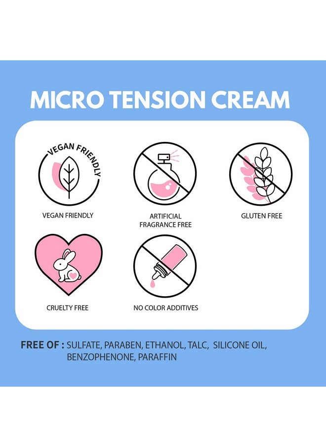 Makeprem Hydrate Me Micro Tension Cream Moisturizing Water Cream Hydrate Smooth No-Sticky - Dry Extra-Dry Sensitive Oily Aging Acne-Prone Skin Hyaluronic Acid Raspberry 2.19 Fl Oz Korean Skincare.