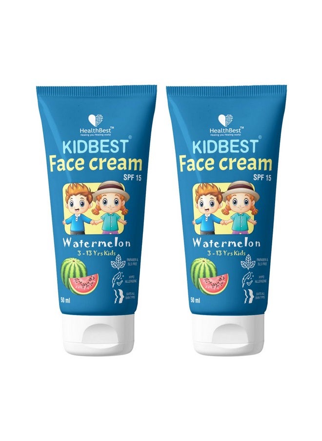 Kidbest Face Cream For 3-13 Years Kids | Each 50Ml (Pack Of 2)