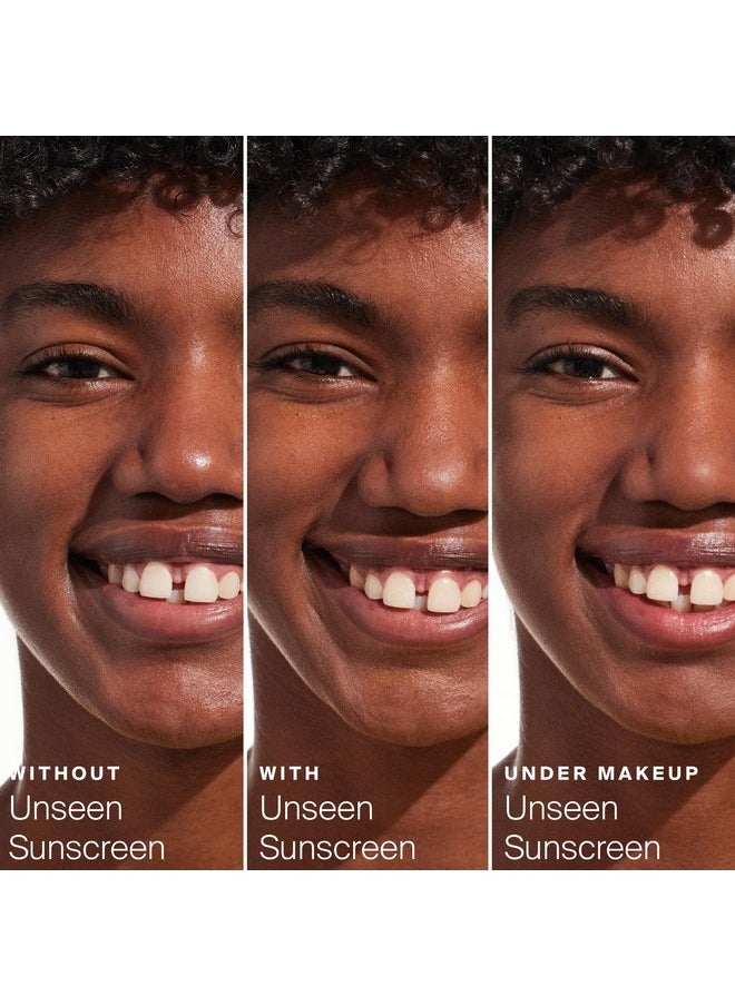 Unseen Sunscreen - Spf 40 - Invisible, Broad Spectrum Face Sunscreen + Makeup-Gripping Primer - Weightless, Scentless, Oil Free - For All Skin Types & Skin Tones - 0.5 Fl Oz - Pack Of 2